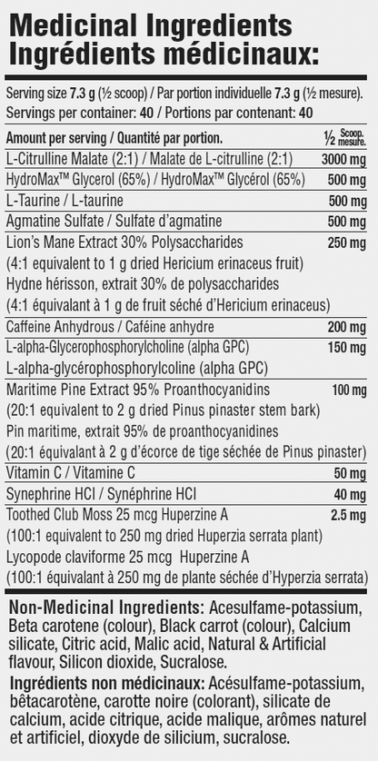 SHOCK - High Intensity Pre-Workout