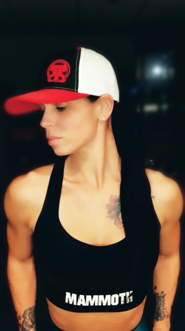 Mammoth Cross Back Sports Bra. Buttery soft cross-back sports bras.  Beautiful perfect fit, elegant classic look.  Weight training Women's Apparel. Fitness. Home workout. Comfort. Style.