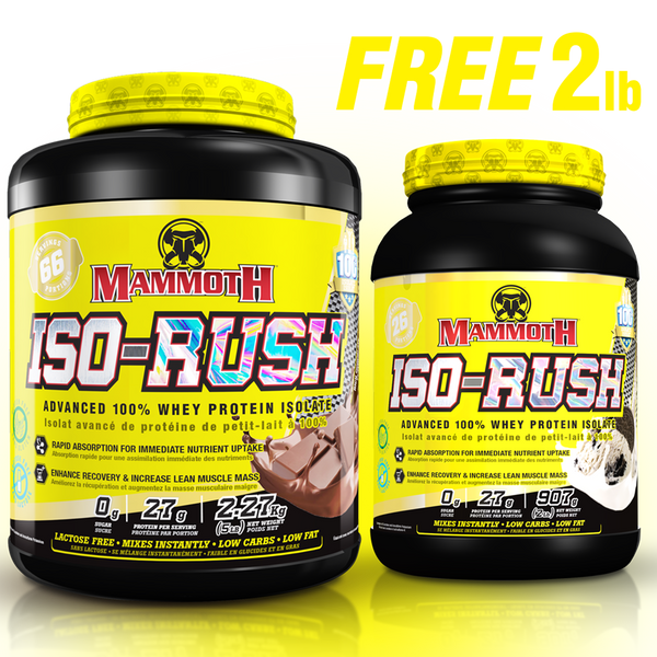 :: ISO-RUSH 5 lb + 2 lb FREE