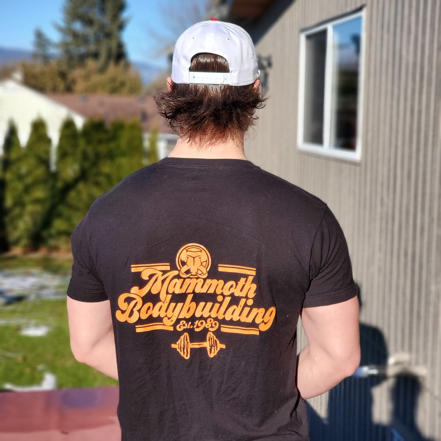 MAMMOTH BODYBUILDING T-SHIRT Old School Bodybuilding Apparel