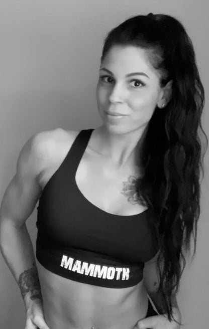 Mammoth Cross Back Sports Bra. Buttery soft cross-back sports bras.  Beautiful perfect fit, elegant classic look.  Weight training Women's Apparel. Fitness. Home workout. Comfort. Style.