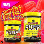 MAMMOTH PUMP - Fully Loaded powerful pre-workout formula with scientifically researched ingredients in effective doses, for Extreme Energy and endurance, high intensity workouts; Hard Muscle Gains and Massive Muscle Pumps! Swedish Berry PREWORKOUT HIGH INTENSITY ENDURANCE STRENGTH. MEN WOMEN. Preworkout Supplement Canada.  