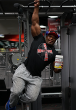 Our Very own Mammoth Cass White hangin' with his Mammoth Glutamine. 