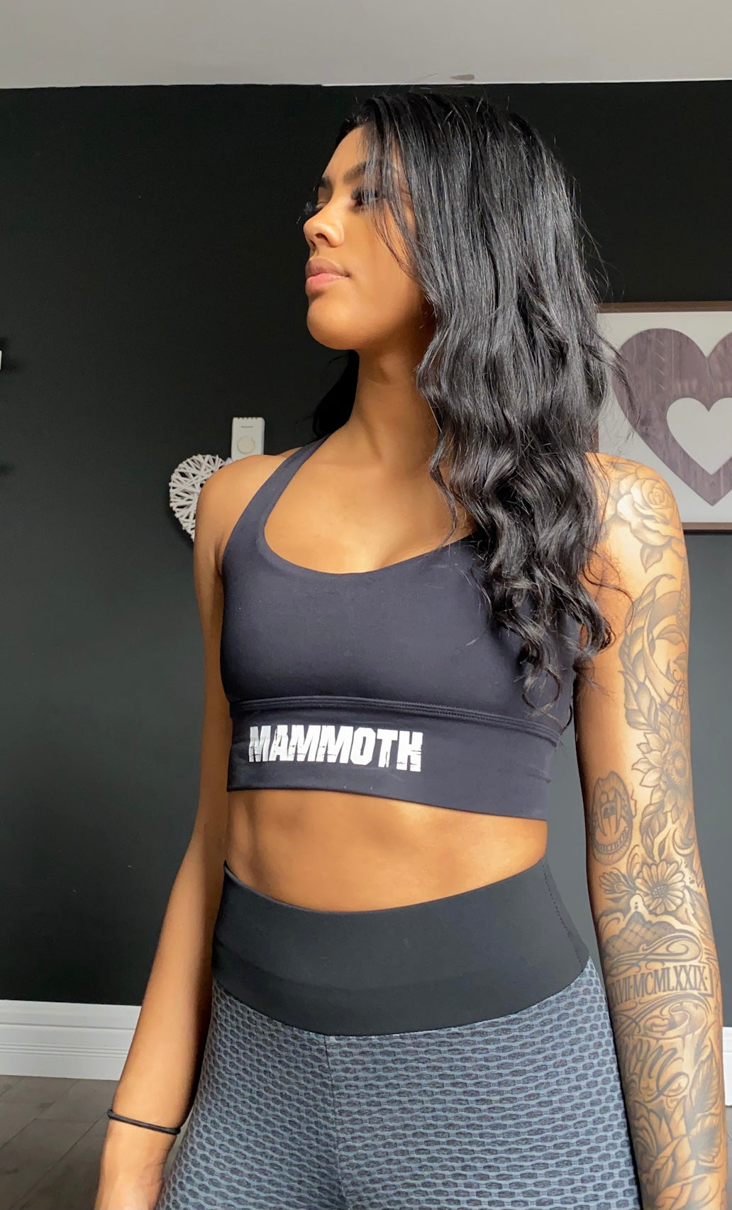Mammoth Cross Back Sports Bra. Buttery soft cross-back sports bras.  Beautiful perfect fit, elegant classic look.  Weight training Women's Apparel. Fitness. Home workout. Comfort. Style.